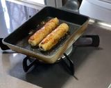 わかめ入り竹輪肉巻き作り方7写真