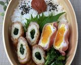 わかめ入り竹輪肉巻き作り方8写真