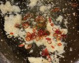 牛肉とエリンギほうれん草のニンニクパスタ作り方4写真