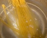 牛肉とエリンギほうれん草のニンニクパスタ作り方6写真