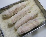 再現！茄子の肉巻きで名古屋味噌串カツ作り方3写真
