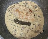 ポークステーキ　舞茸のマスタードソース作り方7写真
