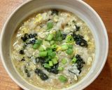 超簡単！／ 醤油麹の海苔雑炊作り方4写真