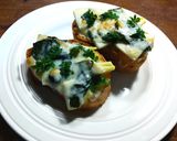 筍と新若布のブルスケッタ　鮒寿司の飯作り方4写真