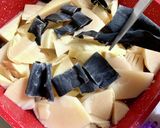 たけのこと昆布の煮物♪作り方4写真