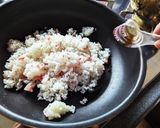 料亭の味を5分で！カニカマいしる炒飯作り方4写真