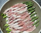 簡単、アスパラの肉巻き作り方3写真