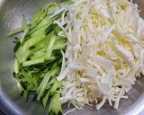 さっぱり食べるきゅうりとキャベツのサラダ作り方2写真