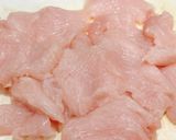 片栗粉で☆鶏胸肉のくずたたき作り方1写真