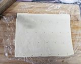 りんごと豚肉のパイピザ作り方2写真