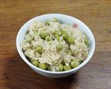 ピース（豆）ご飯作り方4写真