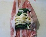 大阪黒菜の豚巻きチーズカツ作り方3写真