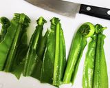 オオタニワタリの天麩羅作り方3写真