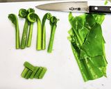 オオタニワタリの天麩羅作り方4写真