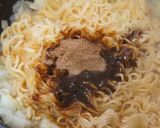 日清焼きそば袋麺で野菜入りオムそば作り方3写真