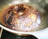 フルーツ人工イクラソース乗せハンバーグ作り方11写真