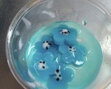 ネモフィラのレアチーズ作り方11写真