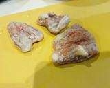 釣ってきたマハタの胃袋と肝の和物作り方3写真