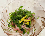 釣ってきたマハタの胃袋と肝の和物作り方6写真