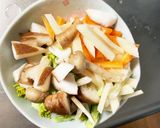 お一人様☆野菜たっぷりピリ辛ウインナー丼作り方10写真