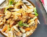 お一人様☆野菜たっぷりピリ辛ウインナー丼作り方13写真