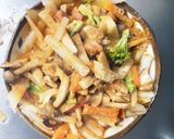 お一人様☆野菜たっぷりピリ辛ウインナー丼作り方14写真