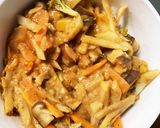 お一人様☆野菜たっぷりピリ辛ウインナー丼作り方18写真