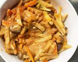 お一人様☆野菜たっぷりピリ辛ウインナー丼作り方19写真