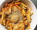 お一人様☆野菜たっぷりピリ辛ウインナー丼作り方21写真