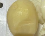 ウインナーと玉ねぎのポテサラ作り方1写真