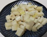 優しい味付け、たけのこ煮作り方1写真