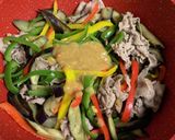 なすと豚肉のバター味噌炒め♪作り方6写真