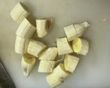 バナナの味噌汁作り方2写真