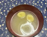 バナナの味噌汁作り方5写真