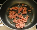 ひき肉とレタスのにんにく醤油炒め作り方2写真