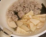 筍と豚団子煮作り方5写真