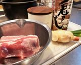新生姜と豚バラの甘辛煮！作り方1写真
