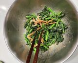 【春の味覚】からし菜の和えもの作り方5写真
