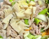 maepoの豚肉と筍の旨辛作り方4写真