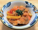 鶏手羽元と洋風野菜と里芋のトマト煮作り方8写真