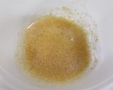 簡単給食　セサミトースト作り方1写真