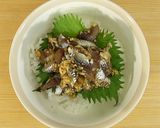 簡単パパっと！いわしのねぎ漬け丼作り方4写真
