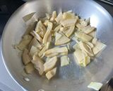 筍のミートソーススパゲッティ作り方4写真