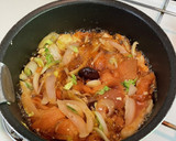 すき焼きの残り野菜ミョウガ煮作り方4写真