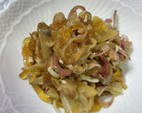 すき焼きの残り野菜ミョウガ煮作り方6写真