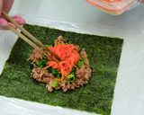 【酵素玄米アレンジ】栄養満点!おにぎらず作り方2写真