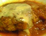 煮込みハンバーグ☆とろ～りチーズのせ作り方8写真
