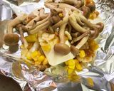 豆腐のみそチーズ焼　　きのこオレンジ風味作り方5写真