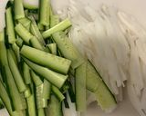 大根トマトきゅうりの中華風サラダ作り方1写真