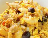 新玉葱で豚玉丼♡作り方7写真